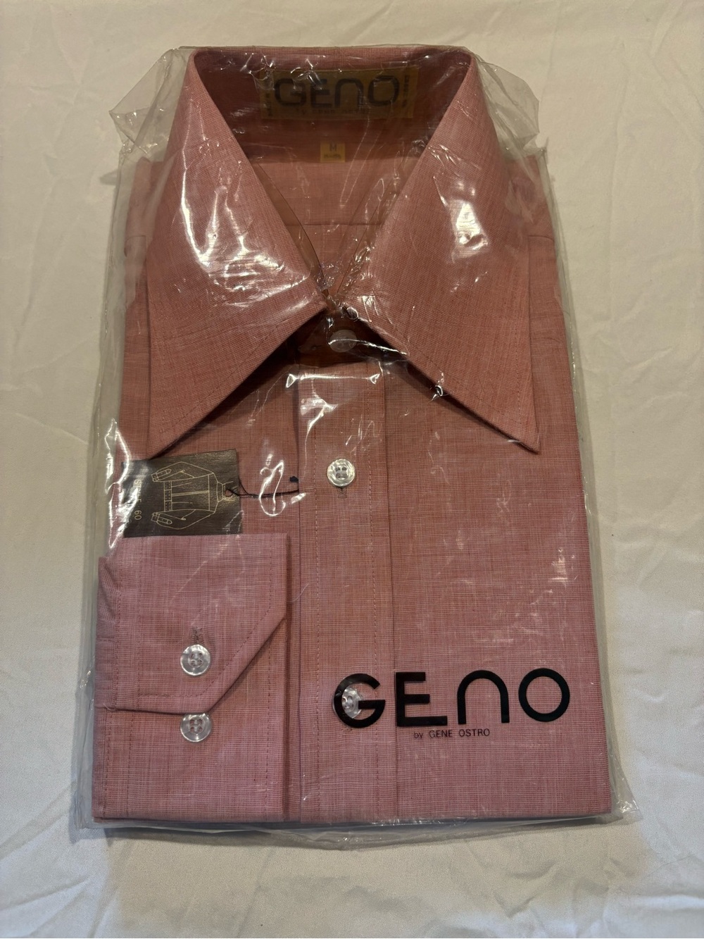 Men's Long-Sleeve Dress Shirt in Dusty Rose